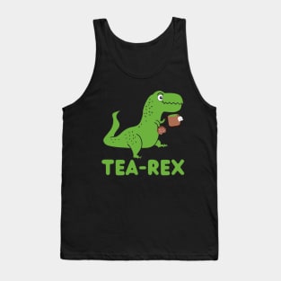 T-Rex.Funny Tea Rex Tank Top